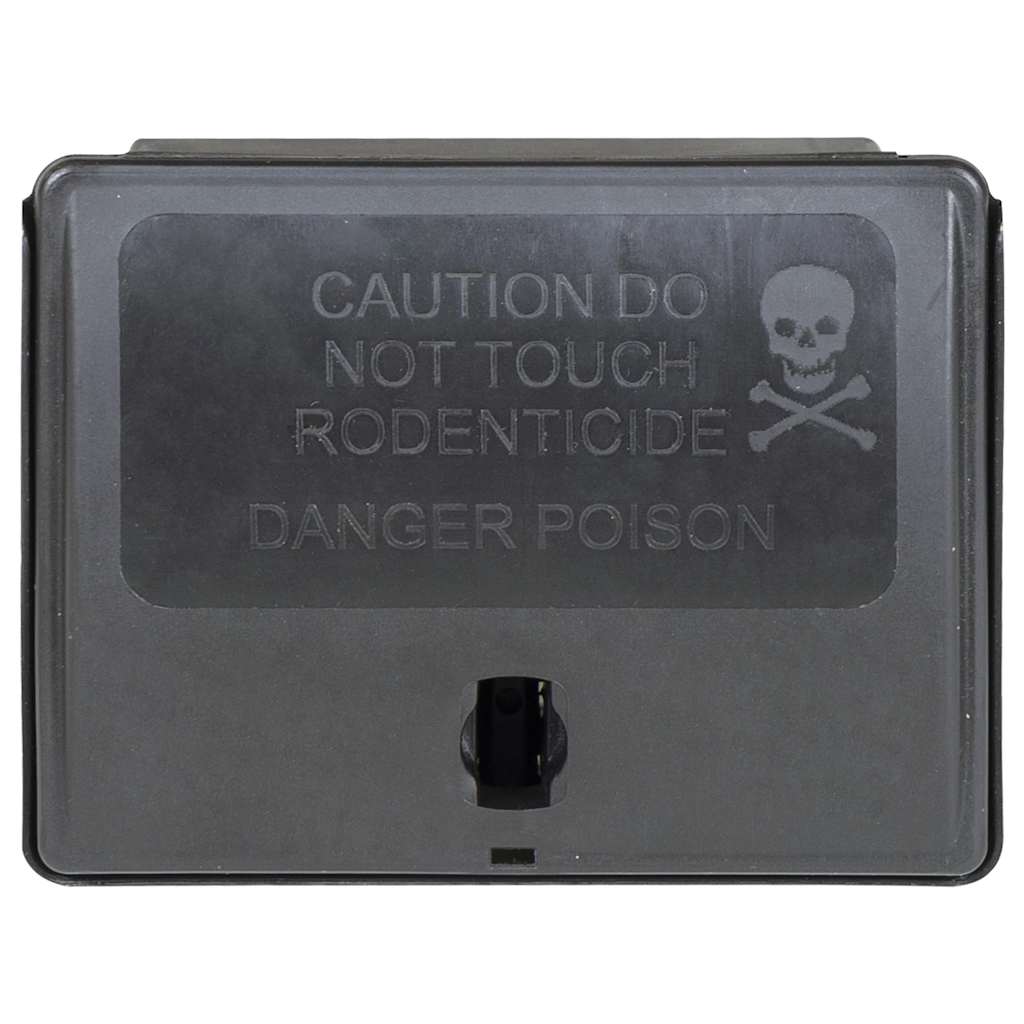 vidaXL Mausefallen 5 Stk. Schwarz 13x10x4 cm