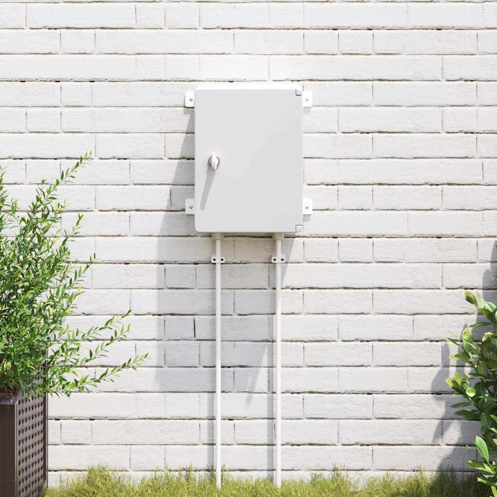 vidaXL Steuerungsschrank Grau 47 x 20 x 60 cm ABS Kunststoff