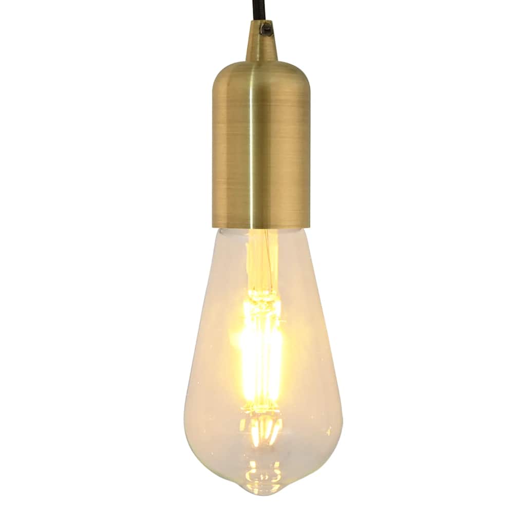 vidaXL Lampenfassungen 2 Stk. Rot-Bronze E27