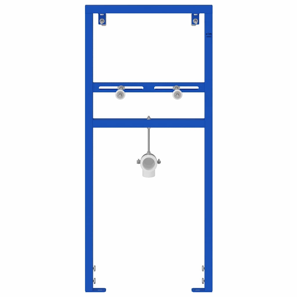 vidaXL Badezimmer Wandstütze Blau 50 x 3 x 112 cm