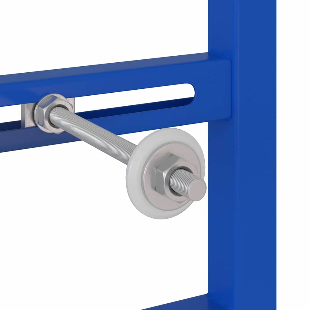vidaXL Badezimmer Wandstütze Blau 50 x 3 x 112 cm