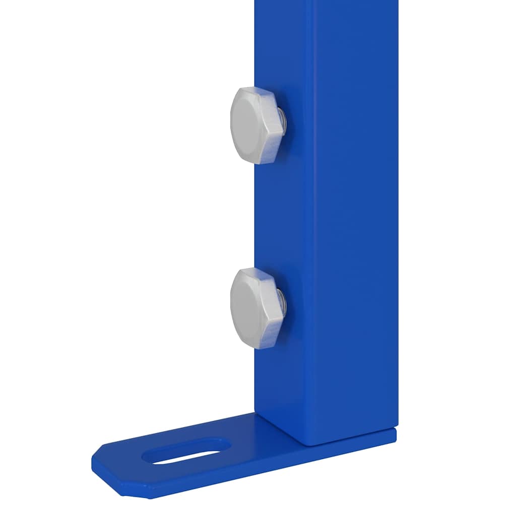 vidaXL Badezimmer Wandstütze Blau 50 x 3 x 112 cm