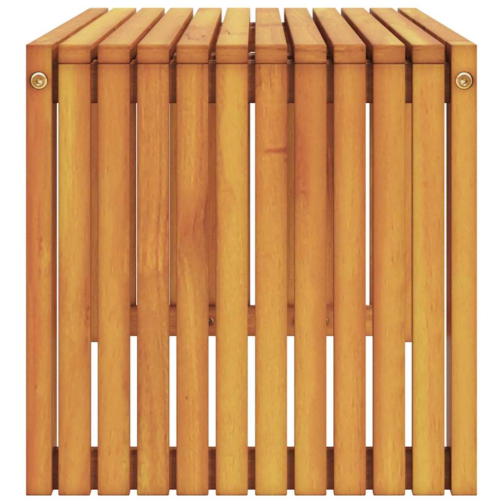 vidaXL Beistelltisch Braun 70 x 35 x 35 cm Massivholz Akazie