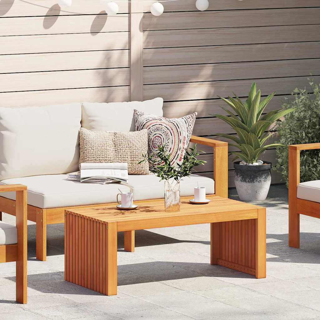 vidaXL Beistelltisch Braun 70 x 35 x 35 cm Massivholz Akazie