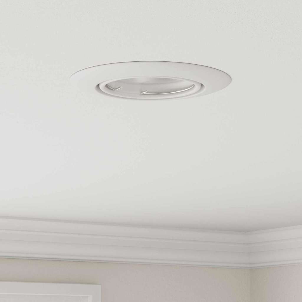 vidaXL Spotlight 6 pcs Schwarz 9 x 9 x 2,5 cm Metall