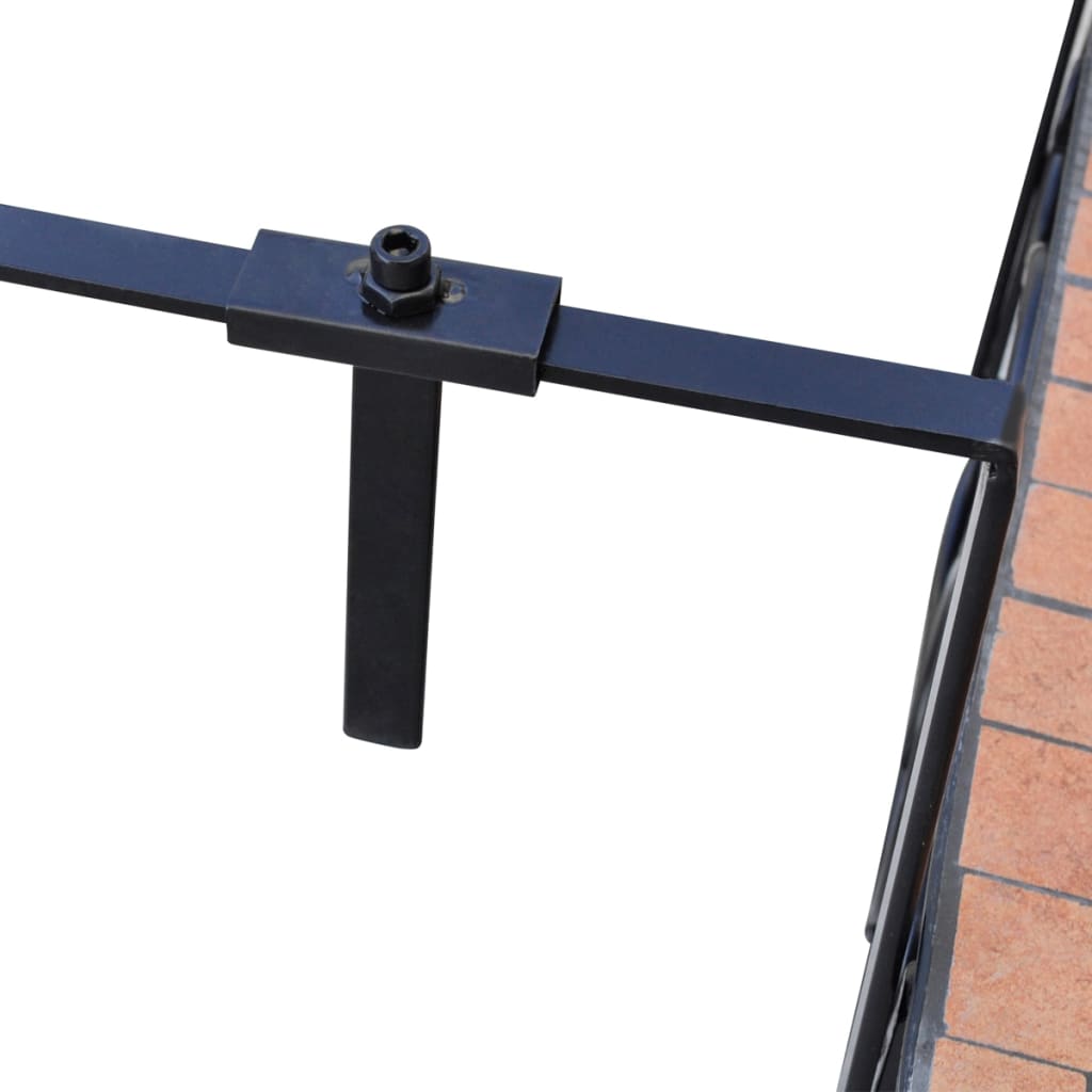 vidaXL Balkonhängetisch Mosaik Terracotta