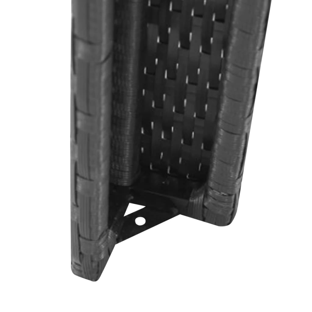 vidaXL Gartenpavillon mit Dach 3 x 3 m Dunkelgrau