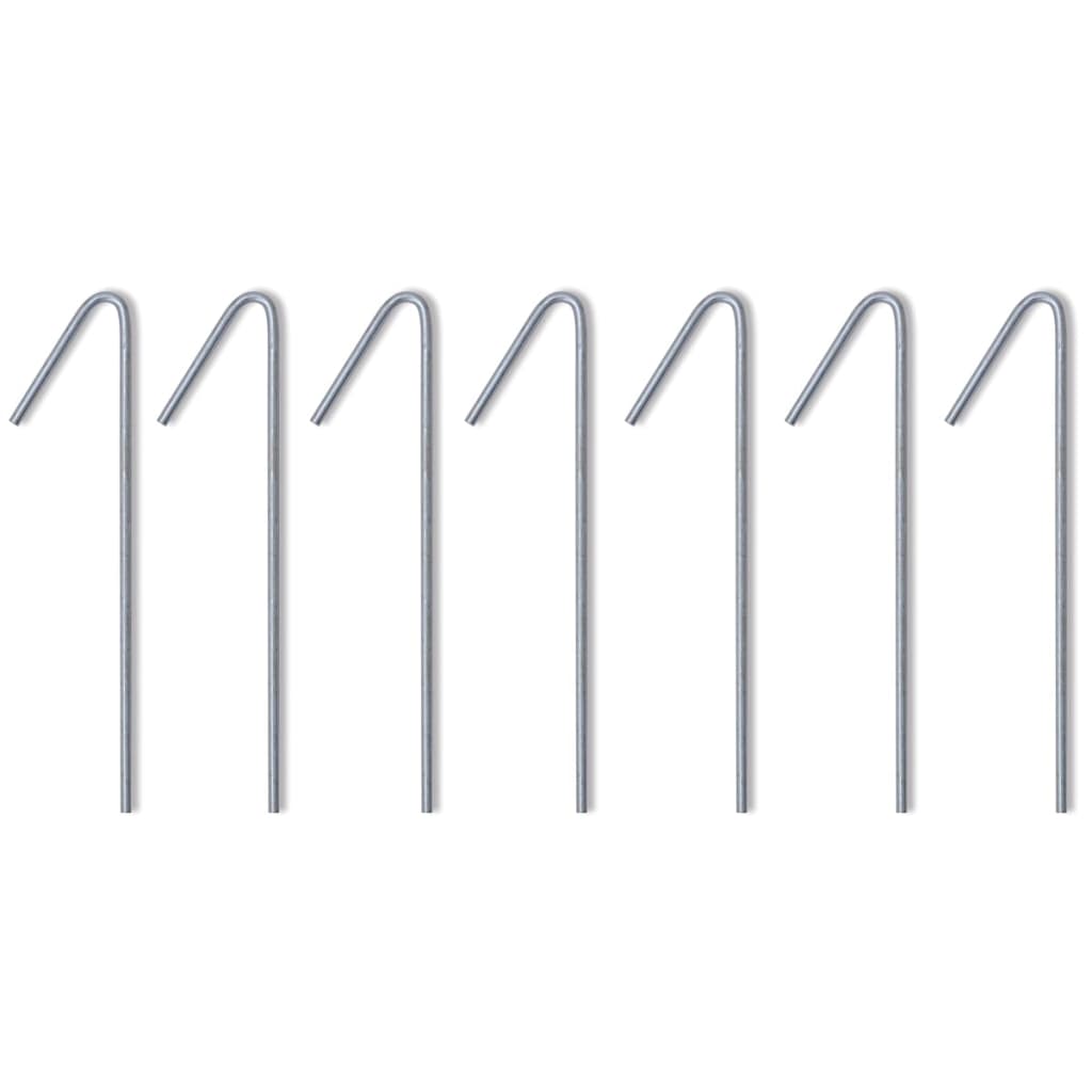 vidaXL Faltzelt mit 4 Wänden 3 x 3 m Cremeweiß