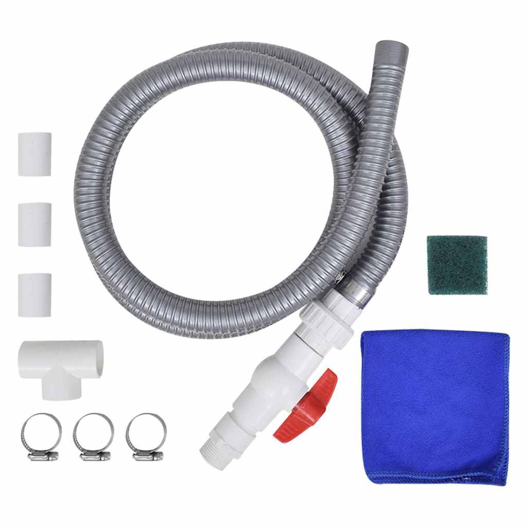 vidaXL Garten-Wasserfall Pool-Fontäne Edelstahl 45x30x60 cm