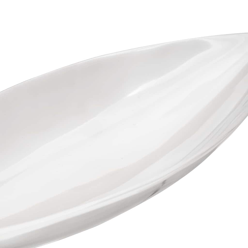 vidaXL Obstkorb Silber 60 x 15 x 8 cm Aluminium