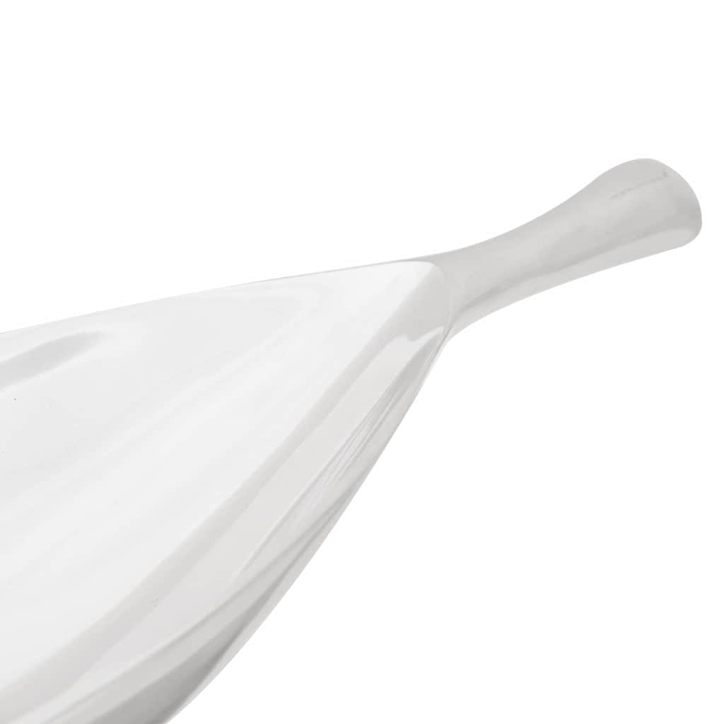 vidaXL Obstkorb Silber 60 x 15 x 8 cm Aluminium