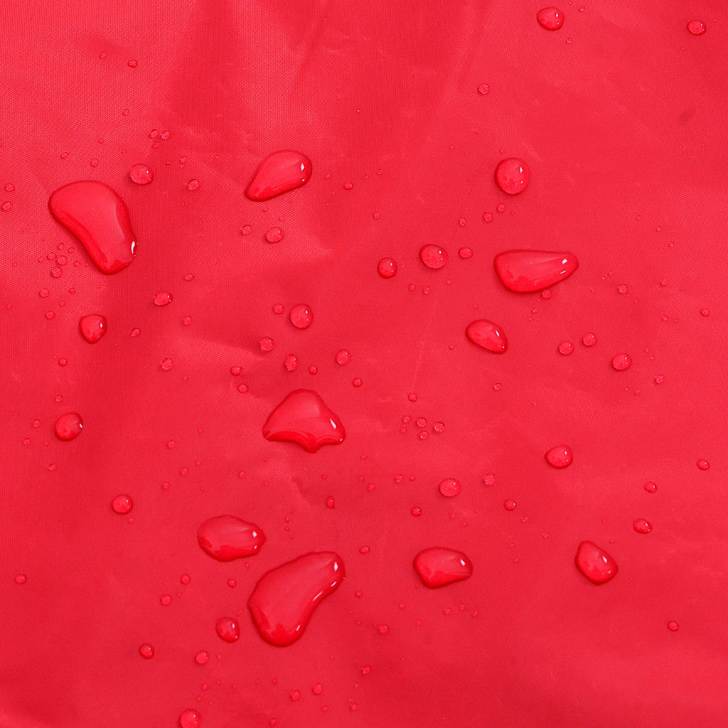 vidaXL Hunde Regenmantel mit Reflexstreifen Polyester Rot XXS