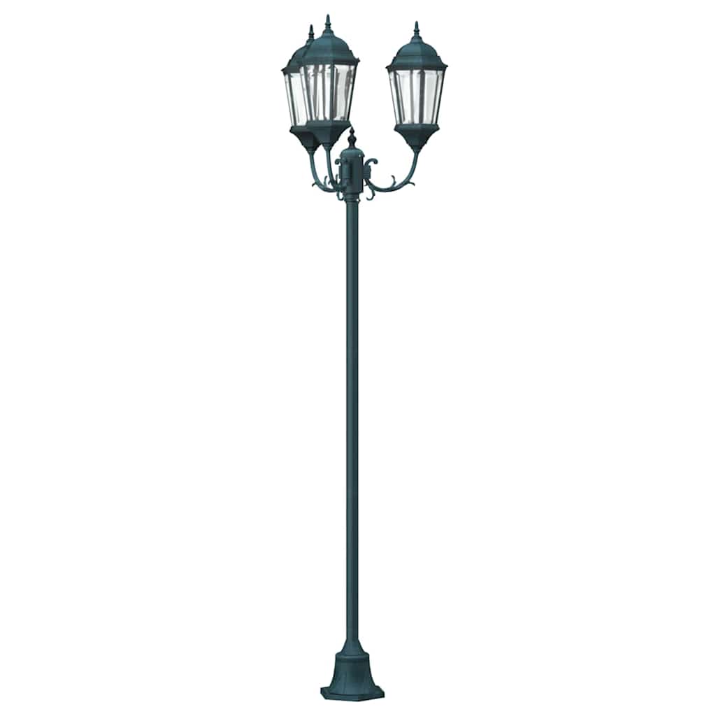 vidaXL Garten-Licht Vintage gebürstetes Grün 57 x 49 x 241 cm