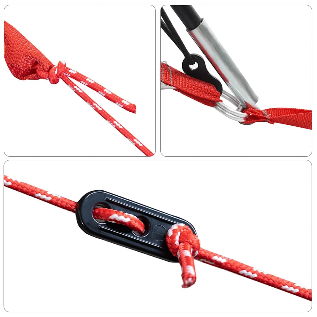 vidaXL Zelt mit Dach Grün 268 x 240 x 191 cm Polyester