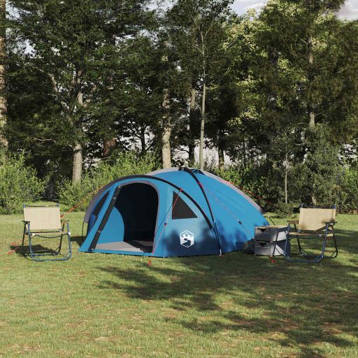 Campingzelt mit Dach Grün 308 x 268 x 130 cm Polyester