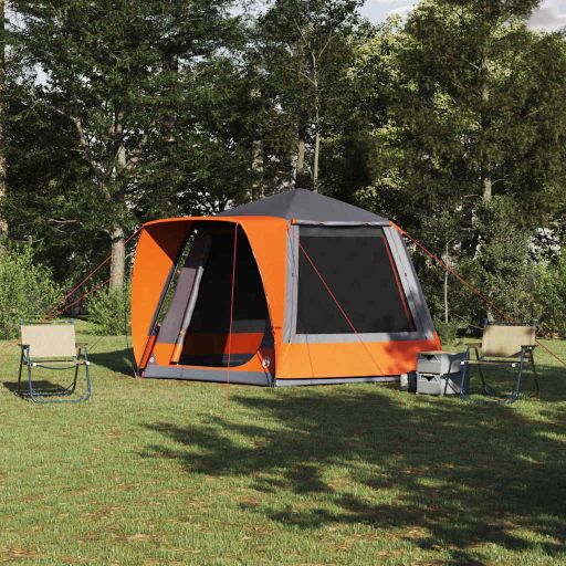 Campingzelt Grün 420 x 420 x 227 cm Polyester