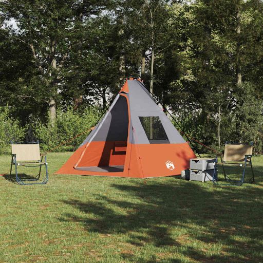 Tipi Zelt mit Dach mit Speicher Grün 383 x 338 x 217 cm Taft