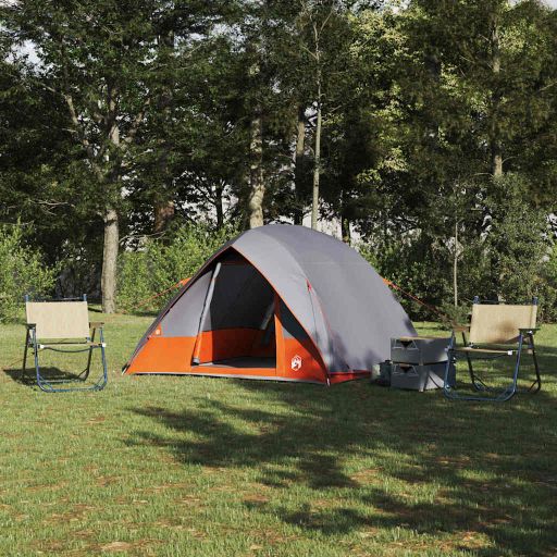 Campingzelt mit Dach mit Speicher Grün 320 x 275 x 190 cm Taft