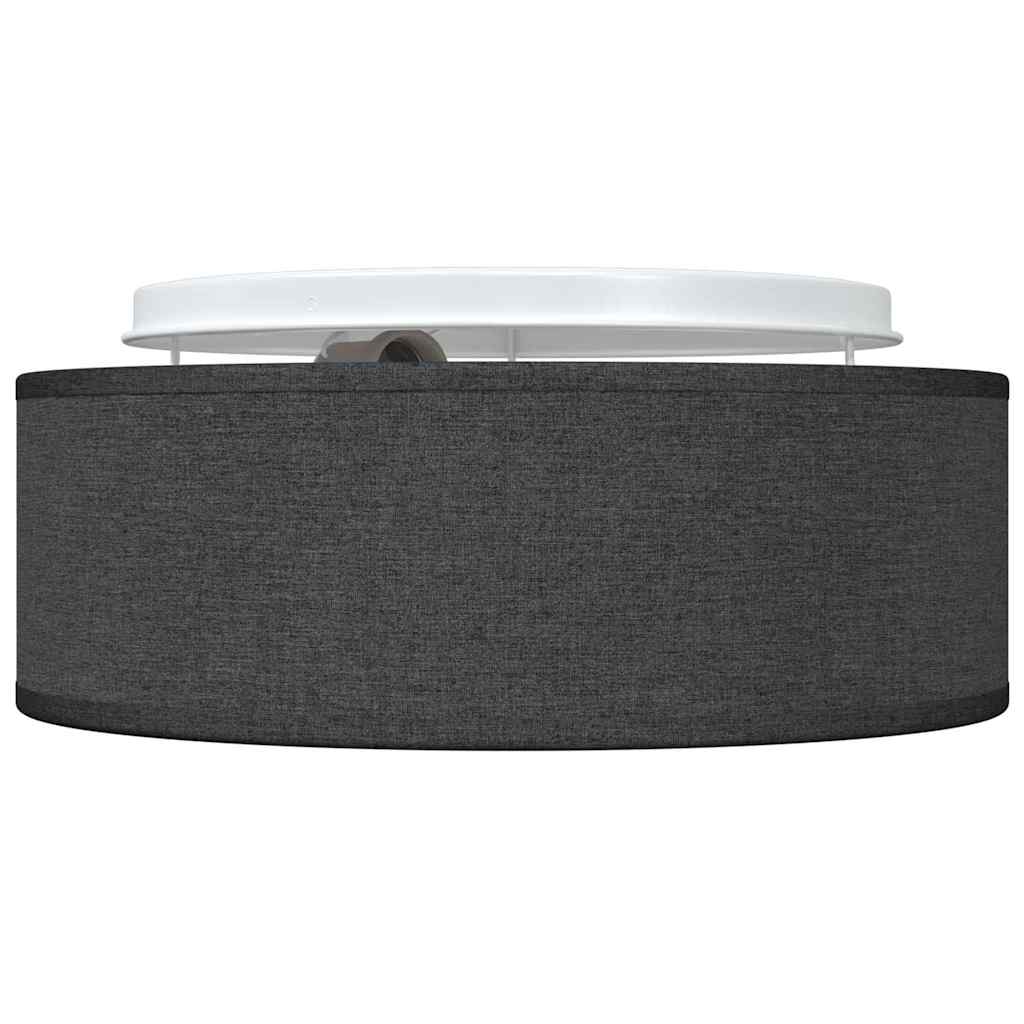 vidaXL Deckenlampe mit Strahlern Schwarz 30 x 30 x 13,5 cm Stoff