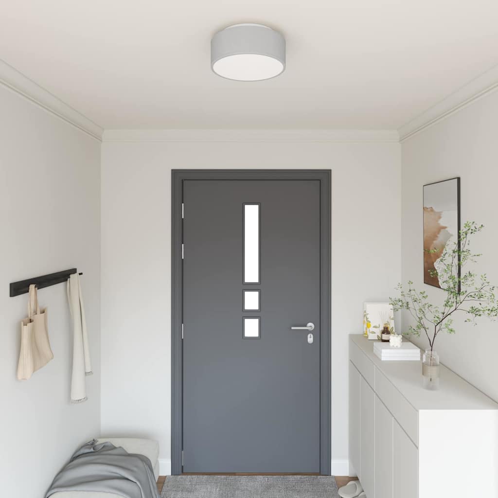 vidaXL Deckenlampe mit Strahlern Schwarz 30 x 30 x 13,5 cm Stoff