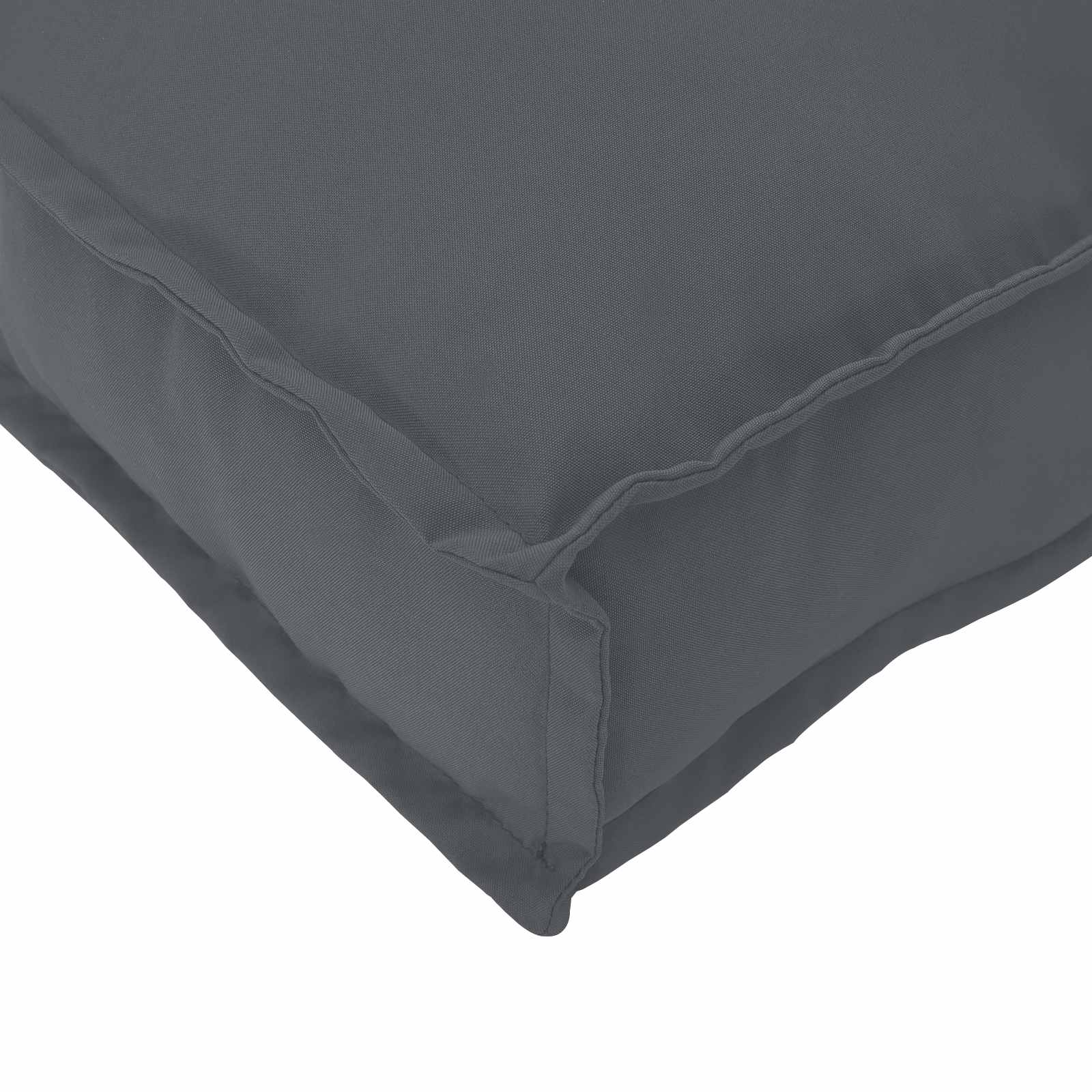vidaXL Kissen Anthrazit 120 x 50 x 12 cm Oxford-Stoff