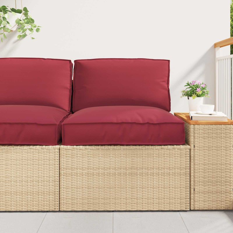 vidaXL Kissen Anthrazit 120 x 60 x 12 cm Oxford-Stoff