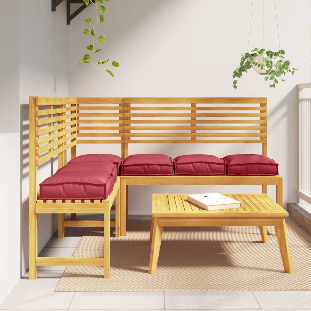 vidaXL Kissen 2 pcs Anthrazit 40 x 40 x 8 cm Oxford-Stoff