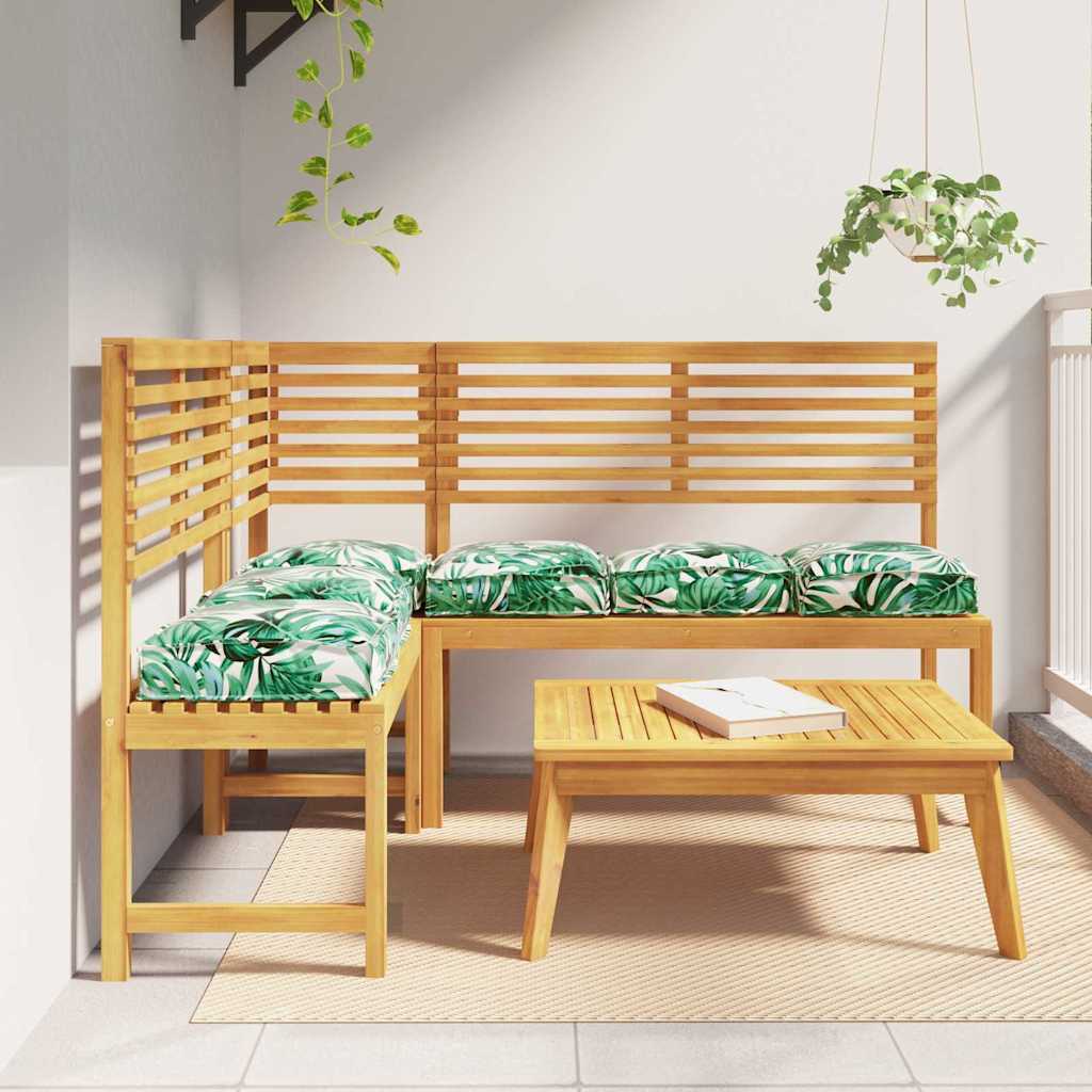 vidaXL Kissen 2 pcs Anthrazit 40 x 40 x 8 cm Oxford-Stoff