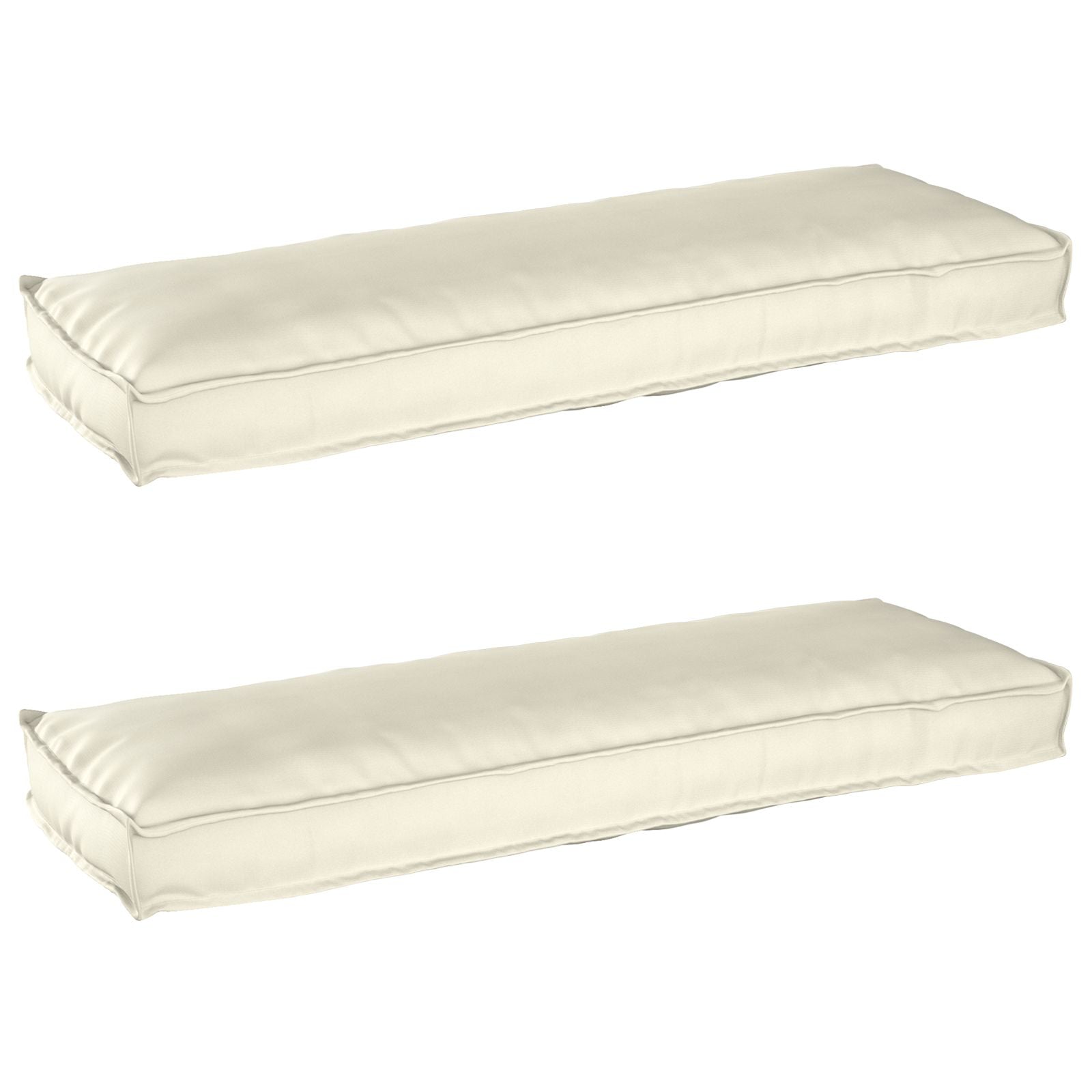 vidaXL Palettenkissenset 2 pcs Anthrazit 120 x 40 x 8 cm Oxford-Stoff