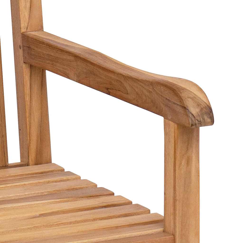 vidaXL Bank Braun 114 x 60 x 90 cm Massivholz Teak