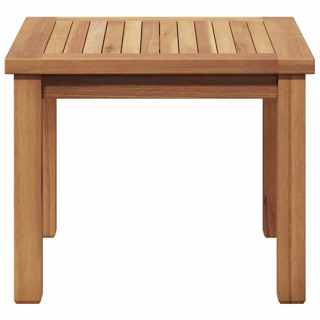 vidaXL Couchtisch Braun 45 x 45 x 36 cm Massivholz Teak