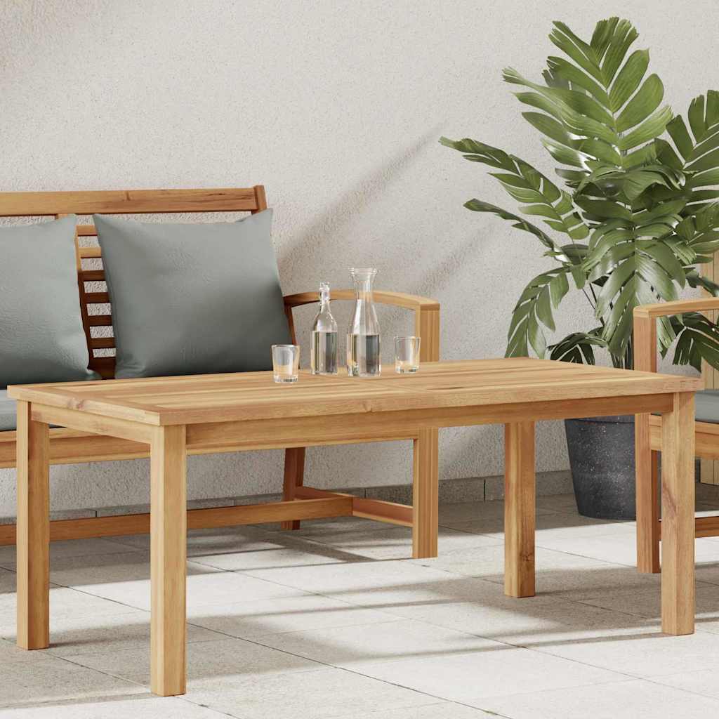 vidaXL Couchtisch Braun 45 x 45 x 36 cm Massivholz Teak