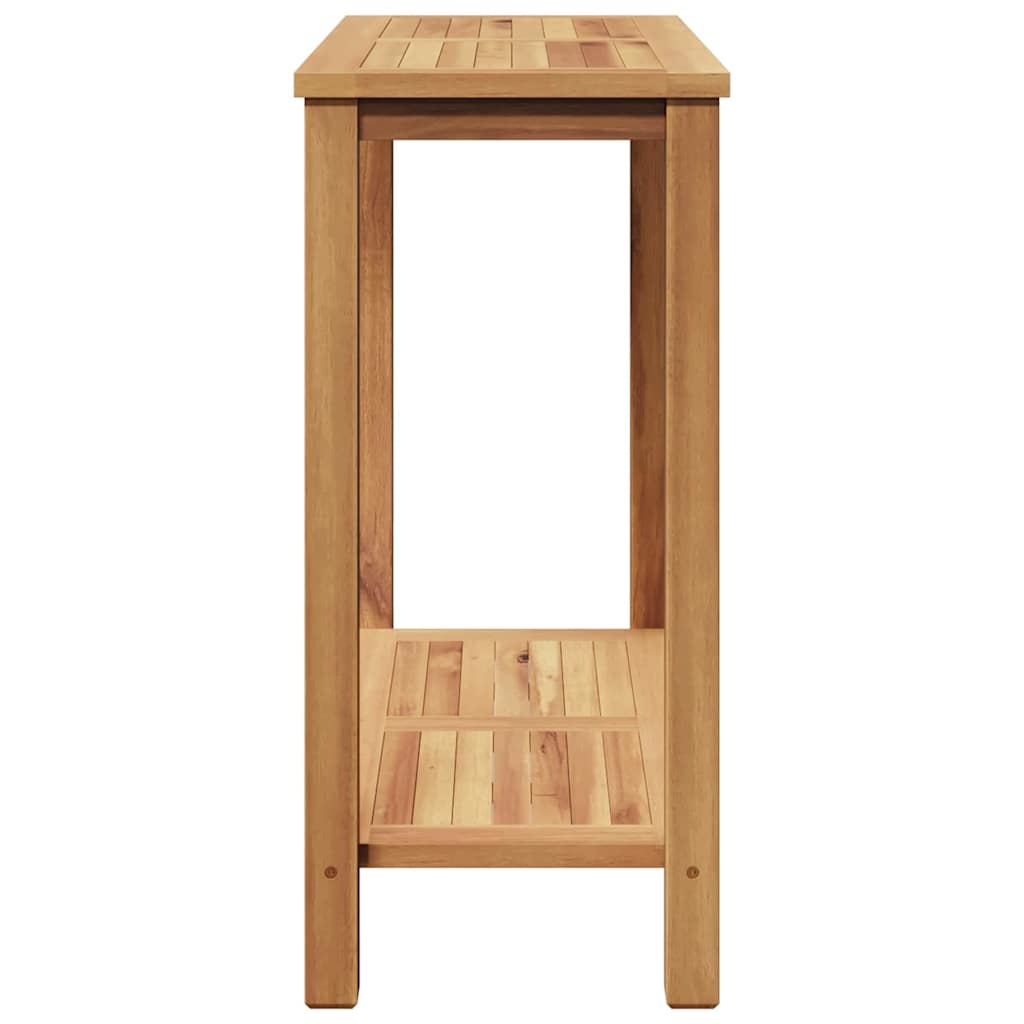vidaXL Konsolentisch Braun 85 x 35 x 75 cm Massivholz Teak