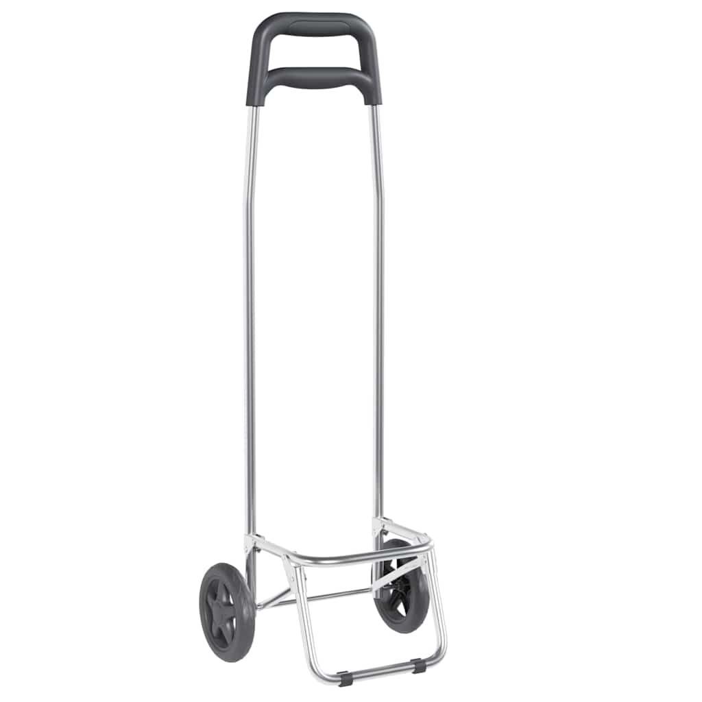 vidaXL Einkaufswagen Grau 35 x 28 x 92 cm Oxford-stoff