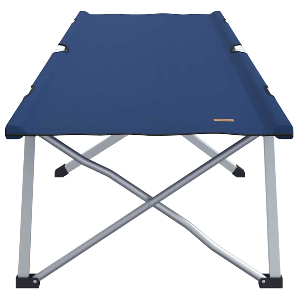 vidaXL Klapp Schlafbett fürs Camping Blau 194 x 62,5 x 42,5 cm