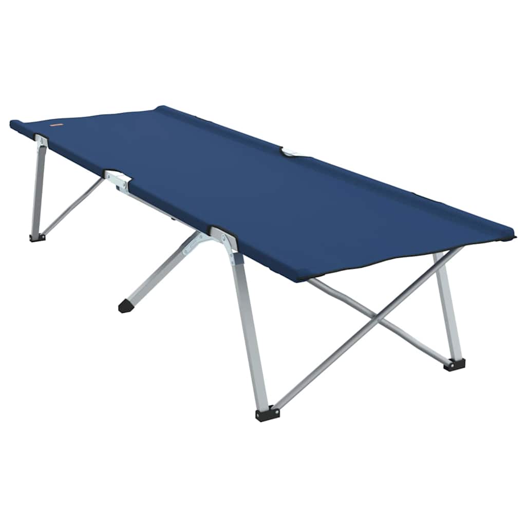 vidaXL Klapp Schlafbett fürs Camping Blau 194 x 62,5 x 42,5 cm