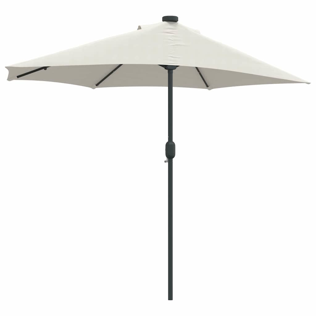 vidaXL Gartenparasol Sand 294 x 150 x 223 cm Stoff