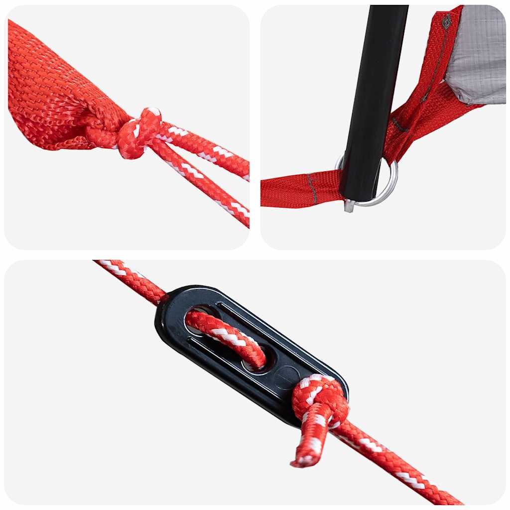 vidaXL Zelt Grün 680 x 510 x 210 cm 185T Polyester mit PU-Beschichtung