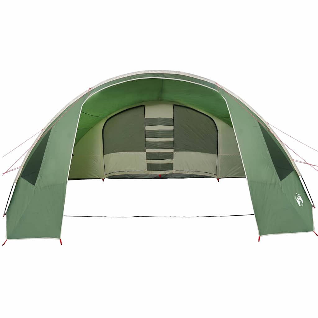 vidaXL Tunnelzelt mit Dach Grün und Weiß 700 x 590 x 215 cm