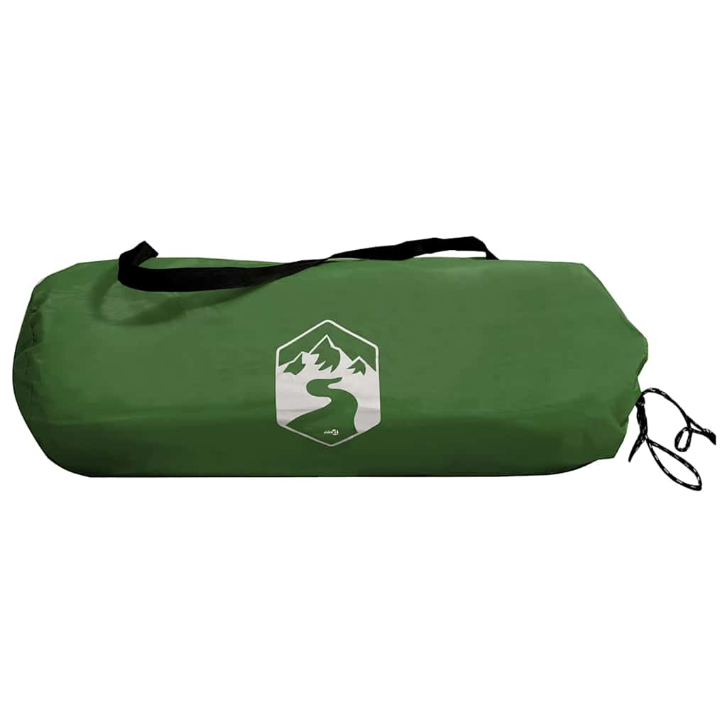 vidaXL Tunnelzelt mit Dach Grün und Weiß 328 x 228 x 115 cm