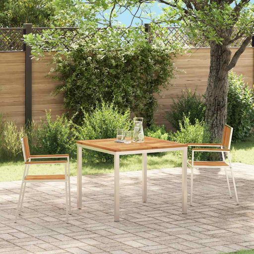 Gartenstuhl 6 pcs Braun 56 x 54,5 x 87 cm Massivholz Akazie
