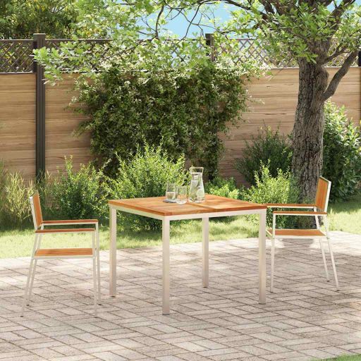 Gartenstuhl 6 pcs Braun 56 x 54,5 x 87 cm Massivholz Akazie