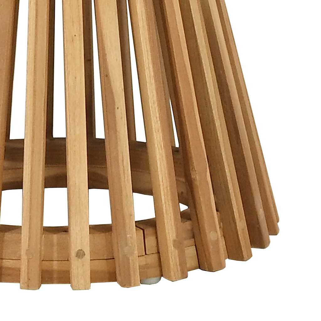 vidaXL Beistelltisch Braun 50 x 50 x 49,5 cm Massivholz Teak