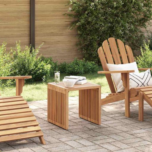 vidaXL Garten-Beistelltisch 3 pcs Braun 33 x 44,5 x 51 cm