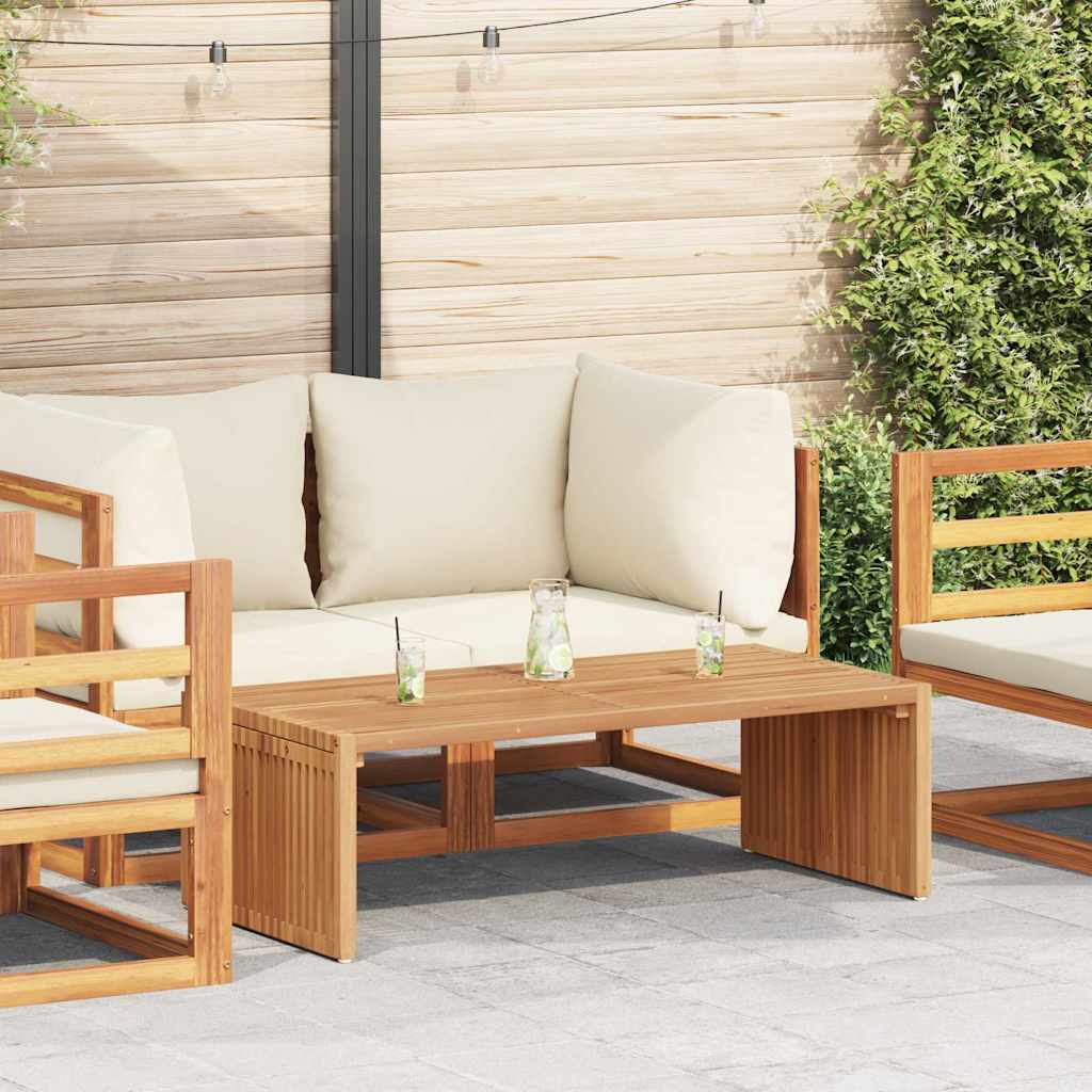 vidaXL Garten-Beistelltisch 3 pcs Braun 33 x 44,5 x 51 cm