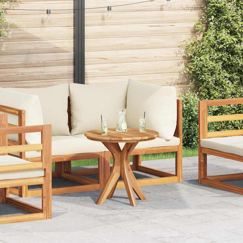 vidaXL Beistelltisch Braun 40 x 40 x 41 cm Massivholz Teak