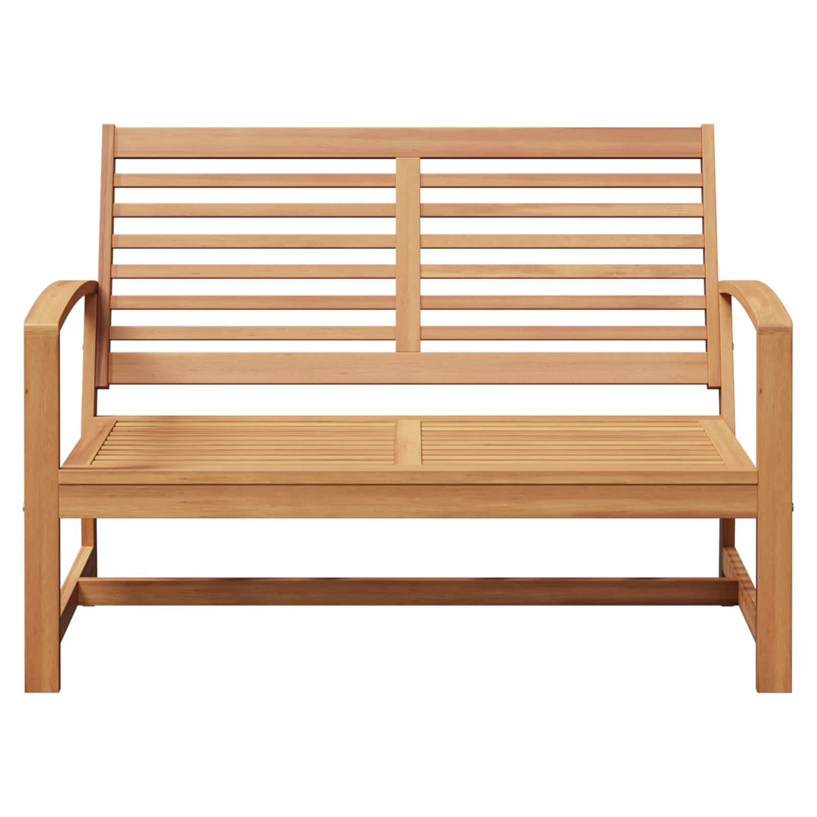 vidaXL Bank Braun 110 x 65 x 76,5 cm Massivholz Teak