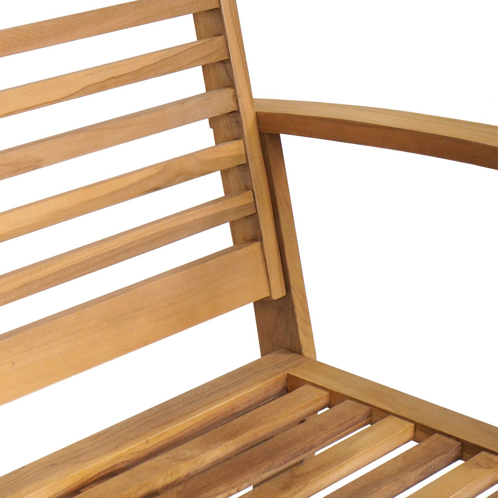 vidaXL Bank Braun 110 x 65 x 76,5 cm Massivholz Teak