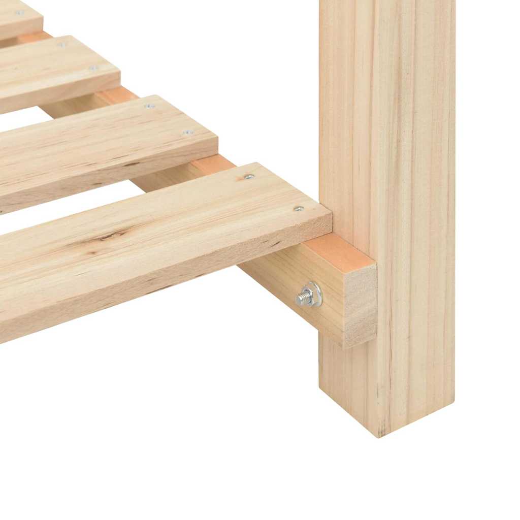 vidaXL Garten-Pflanzgefäß mit Regal Beige 71 x 37 x 76,5 cm