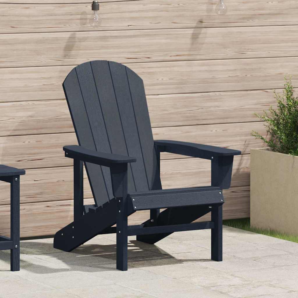 vidaXL Adirondack-Stuhl Weiß 82 x 74 x 92 cm HDPE